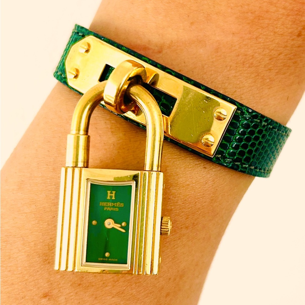 RARE Hermès Kelly Cadena Lock Watch